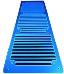 AC Ryan RadGrillz Stripes 3x120мм - Acryl UV Blue (ACR-RG20953) цена и информация | Аксессуары для компонентов | pigu.lt