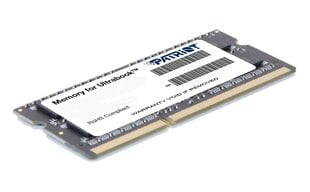 Оперативная память Patriot DDR3 4 ГБ, 1600 CL11 1,35 В SODIMM цена и информация | Оперативная память (RAM) | pigu.lt
