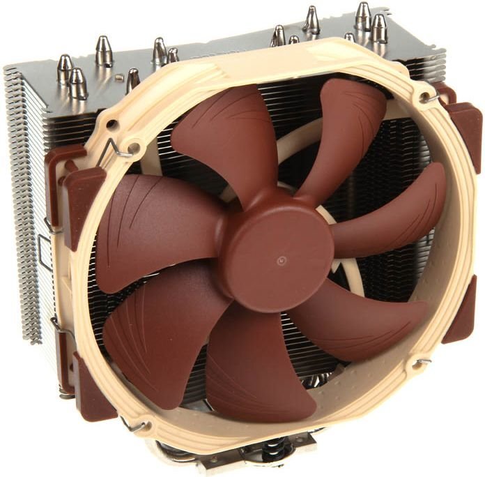 Noctua Premium CPU Cooler with NF-A15 140mm Fan Brown (NH-U14S) цена и информация | Procesorių aušintuvai | pigu.lt