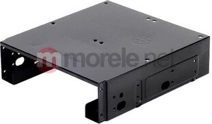 SilverStone Bay Converter 5.25" to 3.5" plus 2x 2.25" (SST-SDP10B) kaina ir informacija | Komponentų priedai | pigu.lt