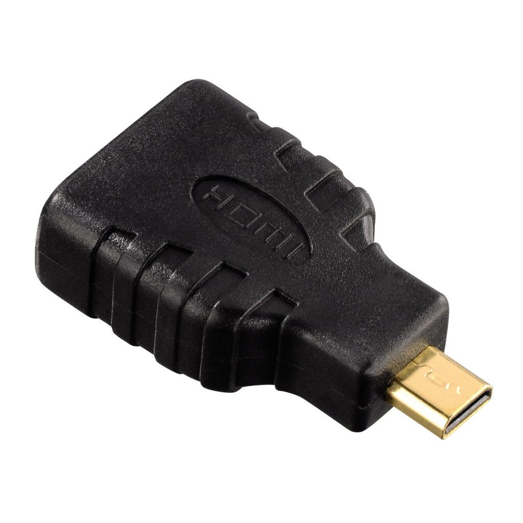 Hama High Speed HDMI™ Cable with Ethernet, 1.50 m + 2 HDMI™ adapteriai, juodas цена и информация | Kabeliai ir laidai | pigu.lt