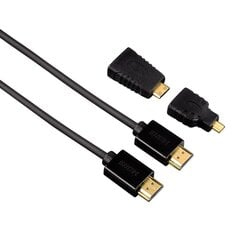 Hama, HDMI, 1.50 m kaina ir informacija | Kabeliai ir laidai | pigu.lt