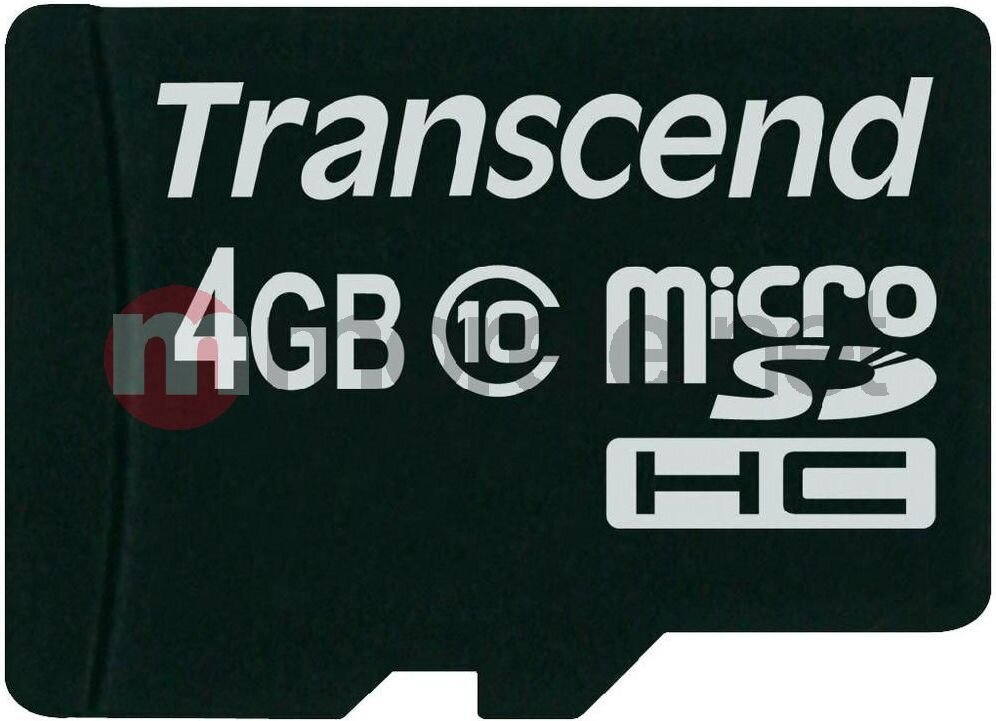 Transcend TS4GUSDC10 kaina ir informacija | Atminties kortelės telefonams | pigu.lt