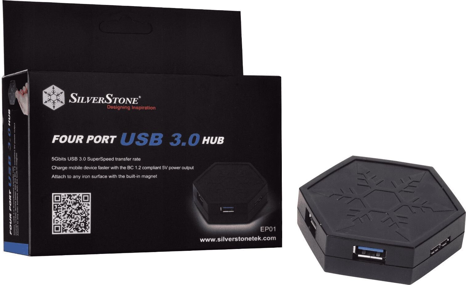 SilverStone SSTEP01B kaina ir informacija | Adapteriai, USB šakotuvai | pigu.lt