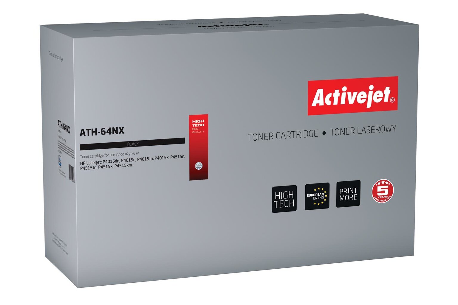 Activejet ATH64NX цена и информация | Kasetės lazeriniams spausdintuvams | pigu.lt