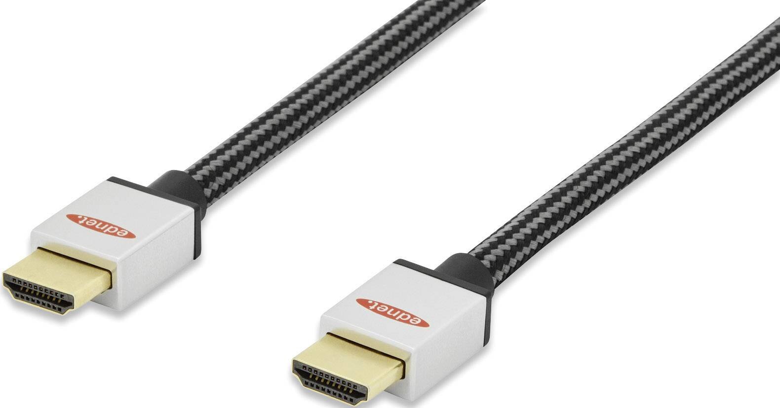 Ednet HDMI kabelis 84482, 3m kaina ir informacija | Kabeliai ir laidai | pigu.lt