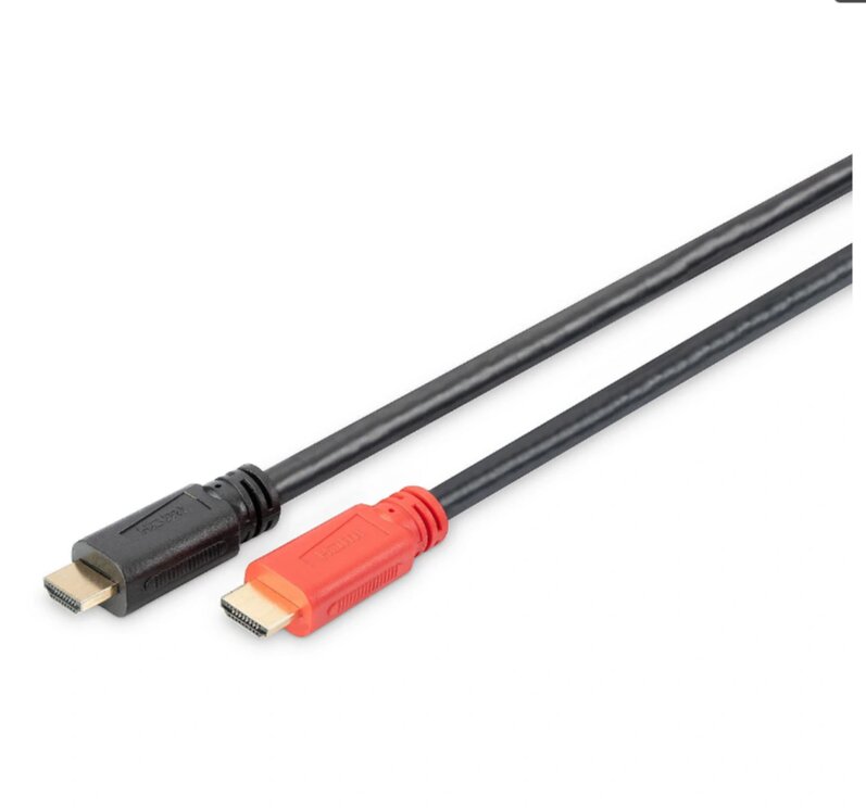 Digitus, HDMI-A, 15 m kaina ir informacija | Kabeliai ir laidai | pigu.lt