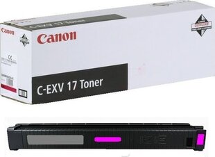 "canon" originalus toneris c-exv17 m, magenta, 36000p, 0260b002, "canon ir-c4x80i", o цена и информация | Картриджи для лазерных принтеров | pigu.lt