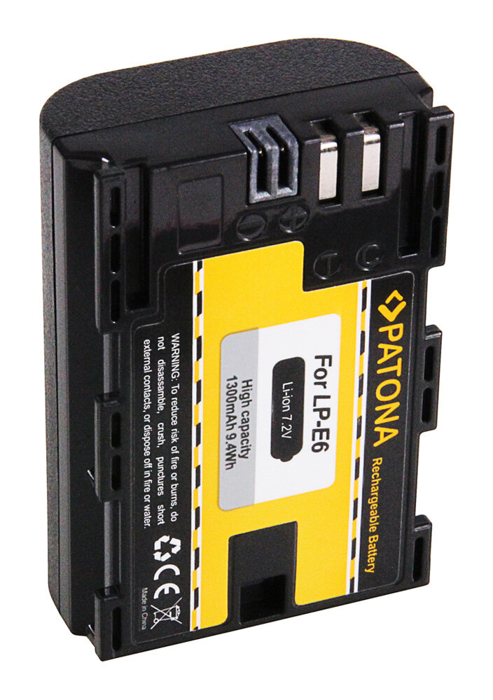 Skaitmeninio fotoaparato baterija suderinama su CANON LP-E6 kaina ir informacija | Akumuliatoriai vaizdo kameroms | pigu.lt