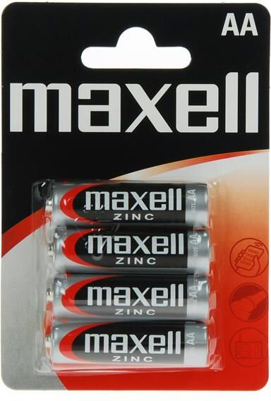 Maxell Bateria AA / R6 4 vnt. kaina ir informacija | Elementai | pigu.lt