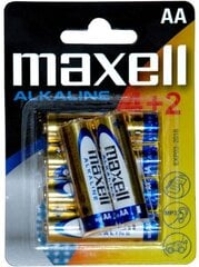 Maxell 790230.04.EU elementai, 6 vnt. kaina ir informacija | Elementai | pigu.lt