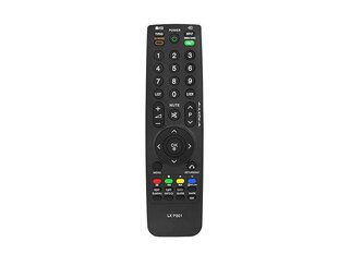 ТВ пульт HQ LXP201 LG AKB69680403, черный цена и информация | Аксессуары для телевизоров и Smart TV | pigu.lt