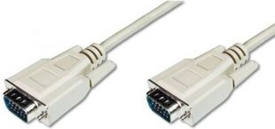 Assmann AK-310100-018-E, VGA, 1.8 м цена и информация | Кабели и провода | pigu.lt