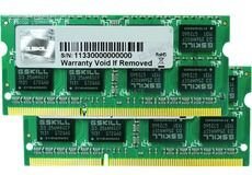 G.Skill DDR3 SODIMM 8GB 1600MHz CL9 (F3-1600C9D-8GSL) kaina ir informacija | Operatyvioji atmintis (RAM) | pigu.lt