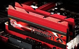 G.Skill DDR3 32GB (8GBx4) 2400MHz, CL10, TridentX Quad (F3-2400C10Q-32GTX) цена и информация | Оперативная память (RAM) | pigu.lt