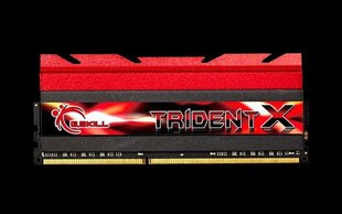 G.Skill DDR3 32GB (8GBx4) 2400MHz, CL10, TridentX Quad (F3-2400C10Q-32GTX) цена и информация | Оперативная память (RAM) | pigu.lt