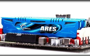 G.Skill DDR3 8GB (4GBx2) 1600MHz, CL9, Ares LowProfile AB Dual (F3-1600C9D-8GAB) kaina ir informacija | Operatyvioji atmintis (RAM) | pigu.lt