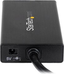 StarTech ST3300GU3B цена и информация | Адаптеры, USB-разветвители | pigu.lt