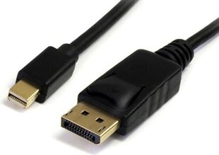 StarTech, DisplayPort Mini - DisplayPort, 3 м цена и информация | Кабели и провода | pigu.lt