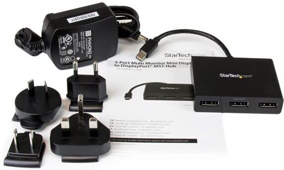 StarTech MSTMDP123DP kaina ir informacija | Adapteriai, USB šakotuvai | pigu.lt