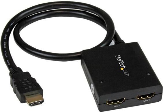 HDMI - 2 x HDMI adapteris Startech ST122HD4KU цена и информация | Kabeliai ir laidai | pigu.lt