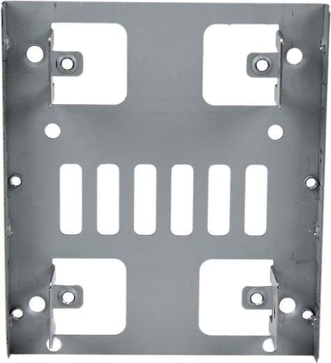 StarTech 2x 2.5" to 3.5" Bracket for Mounting Bay (BRACKET25X2) kaina ir informacija | Komponentų priedai | pigu.lt