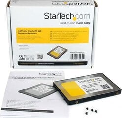 StarTech 2.5" SATA to Mini SATA SSD Adapter Enclosure (SAT2MSAT25) цена и информация | Аксессуары для компонентов | pigu.lt