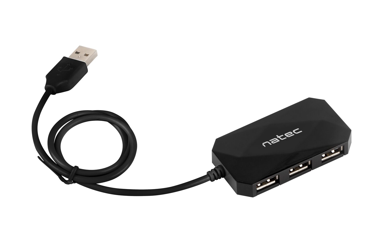 Natec USB Hub 2.0 x 4 kaina ir informacija | Adapteriai, USB šakotuvai | pigu.lt