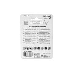 Элементы Techly LR06 AA 2 шт, alcaline цена и информация | Батарейки | pigu.lt