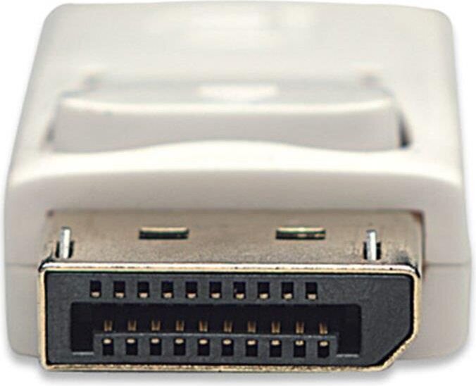 Kabelis Techly Mini-DisplayPort šaltinių į DispalyPort M/M 1M baltas kaina ir informacija | Kabeliai ir laidai | pigu.lt