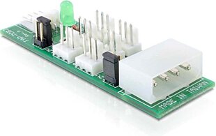 Delock Distribution Board for 6 x Fan 5V / 12V (25218) kaina ir informacija | Komponentų priedai | pigu.lt