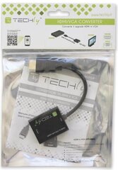 Techly 301658 цена и информация | Адаптеры, USB-разветвители | pigu.lt