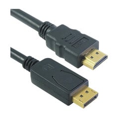 M-Cab DisplayPort/HDMI, 2 m kaina ir informacija | Kabeliai ir laidai | pigu.lt