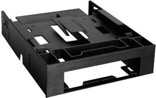 Icy Dock FLEX-FIT Trio 2 x 2.5" HDD/SSD to 5.25" Bracket + 3.5" Bay, Black (MB343SP) kaina ir informacija | Komponentų priedai | pigu.lt