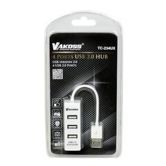 Vakoss TC-234UX цена и информация | Адаптеры, USB-разветвители | pigu.lt