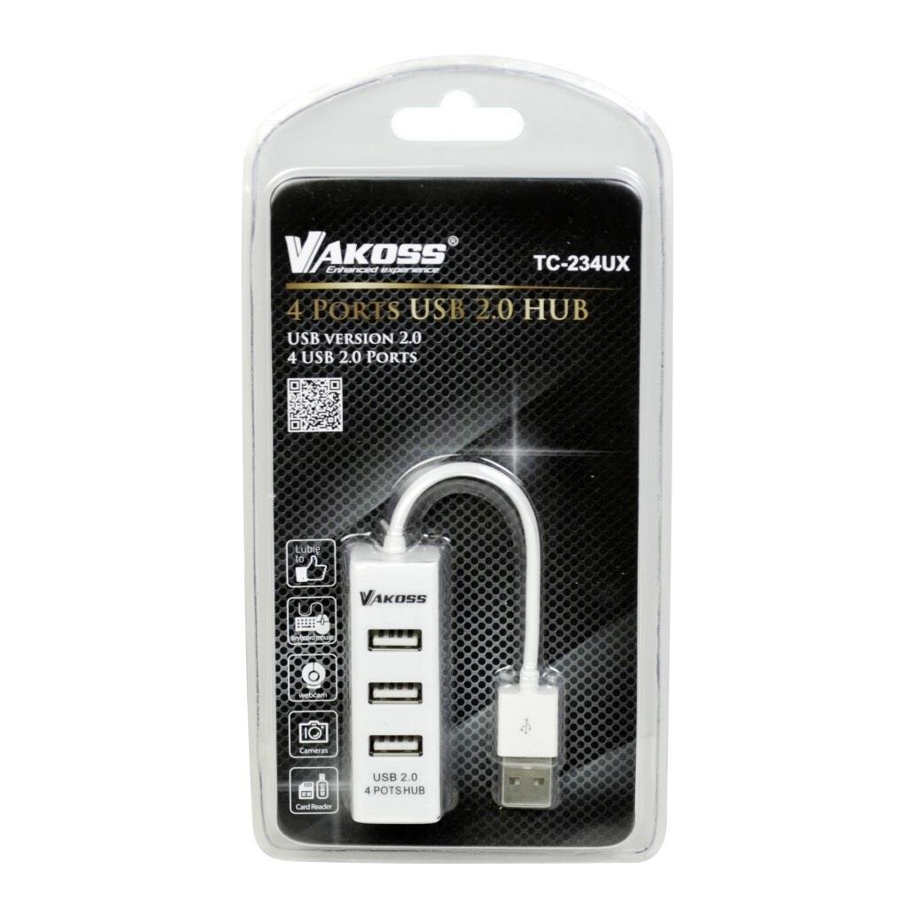 Vakoss TC-234UX kaina ir informacija | Adapteriai, USB šakotuvai | pigu.lt