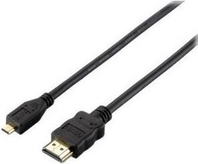 Equip 119308, HDMI/Micro HDMI, 2 m kaina ir informacija | Kabeliai ir laidai | pigu.lt