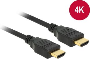 Delock 84713, HDMI, 1 м цена и информация | Кабели и провода | pigu.lt