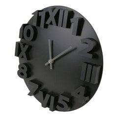 Sieninis laikrodis Platinet Modern, juodas kaina ir informacija | Laikrodžiai | pigu.lt