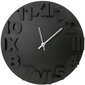 Sieninis laikrodis Platinet Modern, juodas kaina ir informacija | Laikrodžiai | pigu.lt