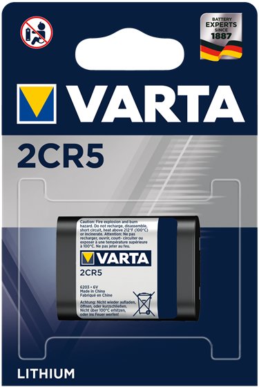 Elementas Varta 2CR5, 6V 06203 kaina | pigu.lt