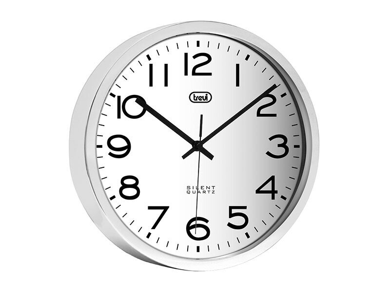 Trevi OM 3318 STEEL sieninis laikrodis kaina ir informacija | Laikrodžiai | pigu.lt