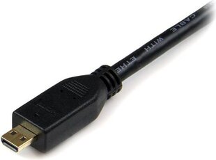 StarTech HDMI/micro HDMI, 0.5 m kaina ir informacija | Kabeliai ir laidai | pigu.lt