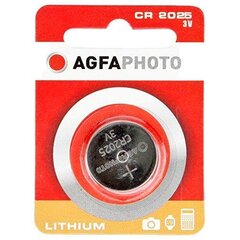 AgfaPhoto Bateria CR2025 1 szt. цена и информация | AgfaPhoto Мобильные телефоны, Фото и Видео | pigu.lt