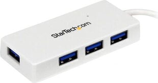 StarTech ST4300MINU3W цена и информация | Адаптеры, USB-разветвители | pigu.lt