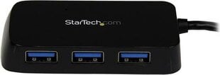 StarTech ST4300MINU3B цена и информация | Адаптеры, USB-разветвители | pigu.lt