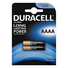 Элемент Duracell Ultra Long, 2 шт. цена и информация | Батарейки | pigu.lt