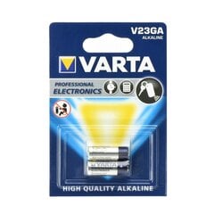 Алкалиновая батарейка - Varta V23GA x2 цена и информация | Батарейки | pigu.lt