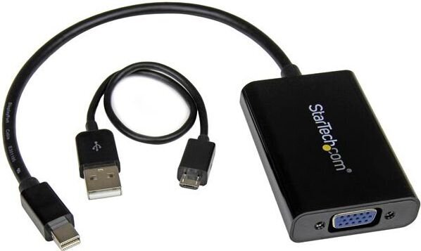 StarTech MDP2VGAA, DisplayPort Mini - VGA цена и информация | Adapteriai, USB šakotuvai | pigu.lt