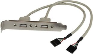 StarTech USB PLATE цена и информация | Адаптеры, USB-разветвители | pigu.lt